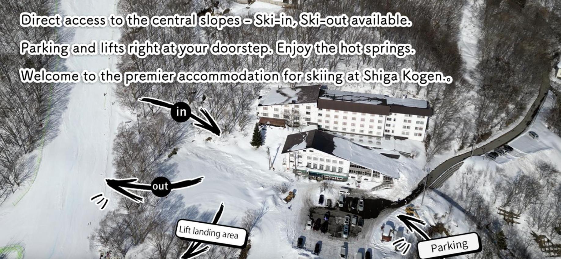 Shiga Swiss Inn Shiga Kogen Ngoại thất bức ảnh